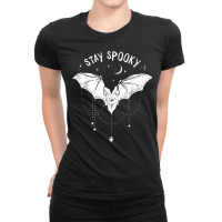 Stay Spooky Cute Vampire Bat Halloween T Shirt Ladies Fitted T-shirt | Artistshot