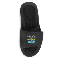 Oh Ship It's An Alaskan Trip Alaska Cruise Slide Sandal | Artistshot