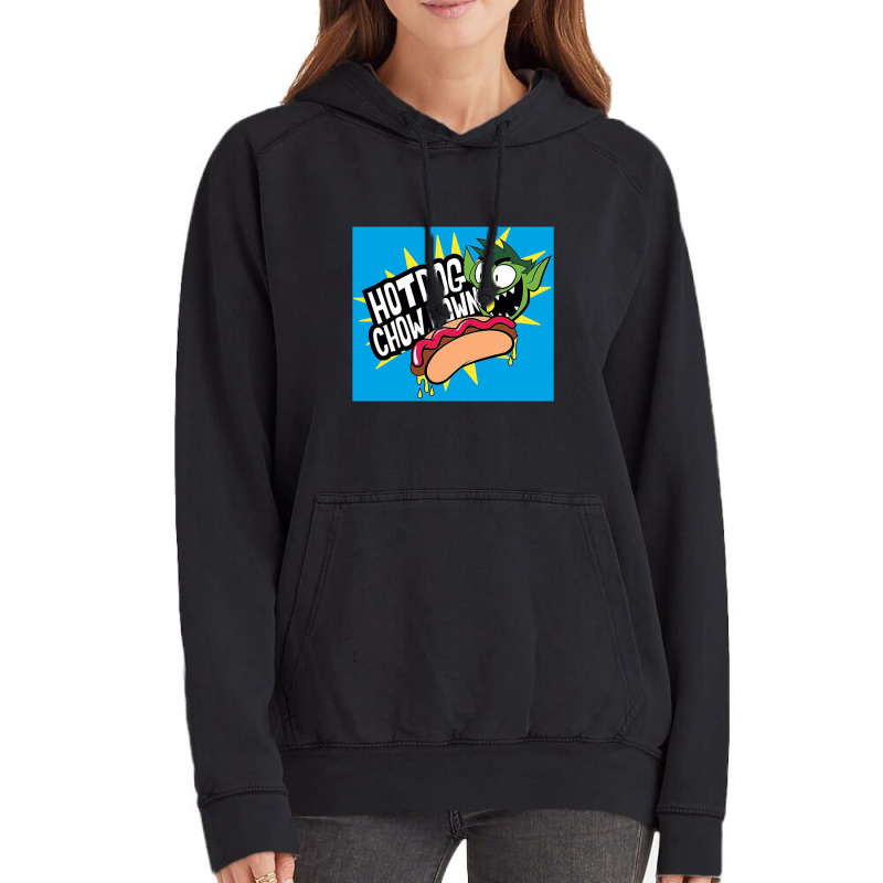 Teen Titans Go, Chowdown, Vintage Hoodie | Artistshot