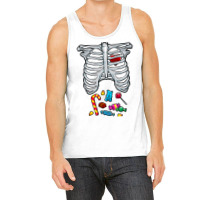 Halloween Costume Xray Skeleton Rib Heart Candy Adult Kids Tank Top | Artistshot