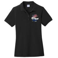 American Grown With Finnish Roots T Shirt Great Gift Tee Ladies Polo Shirt | Artistshot