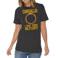 Corvallis Oregon Total Solar Eclipse 2017 T Shirt Vintage T-shirt | Artistshot