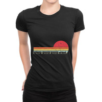 Train Retro Style Ladies Fitted T-shirt | Artistshot