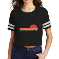 Train Retro Style Scorecard Crop Tee | Artistshot