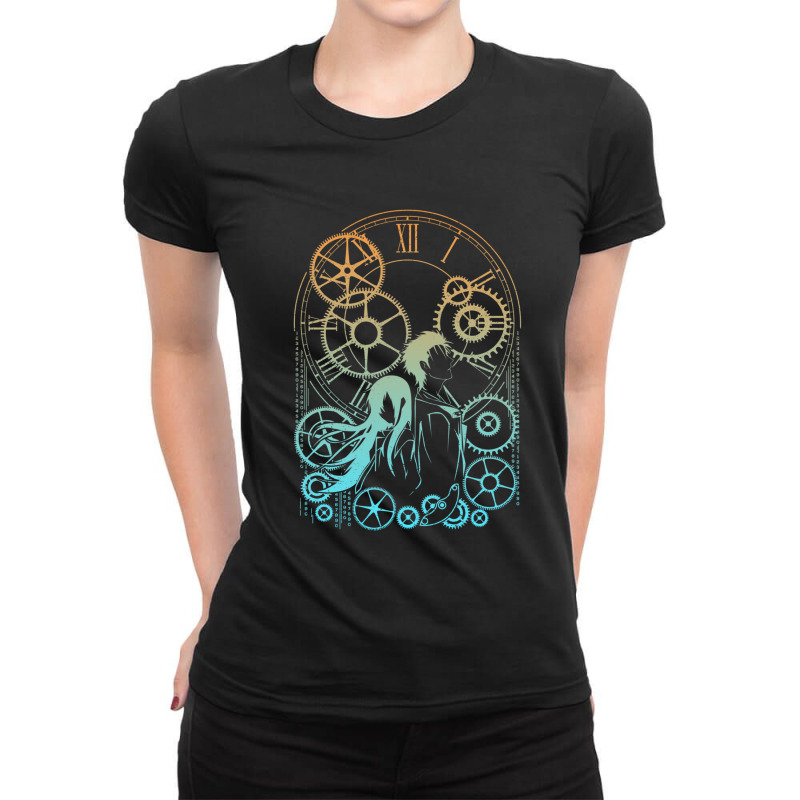 Time Ladies Fitted T-Shirt by KENNETHLEETINSLEY | Artistshot