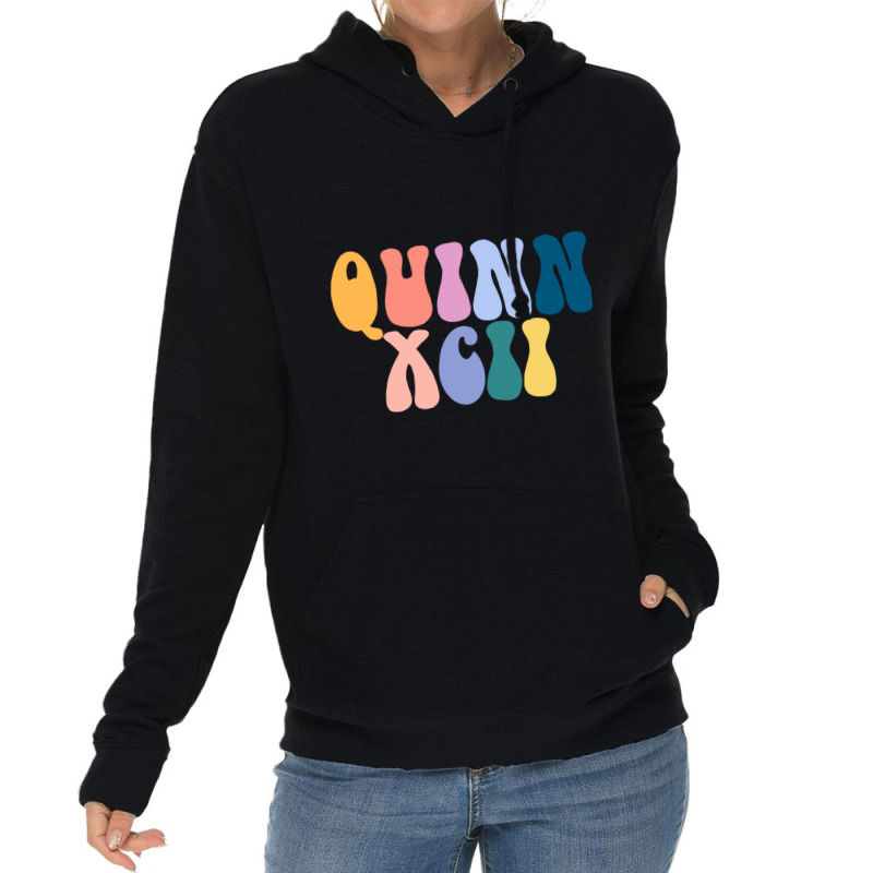 Quinn Xcii Bubble Letters Lightweight Hoodie | Artistshot