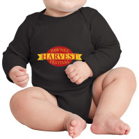 Parks & Recreation Pawnee Harvest Festival Staff Long Sleeve Baby Bodysuit | Artistshot