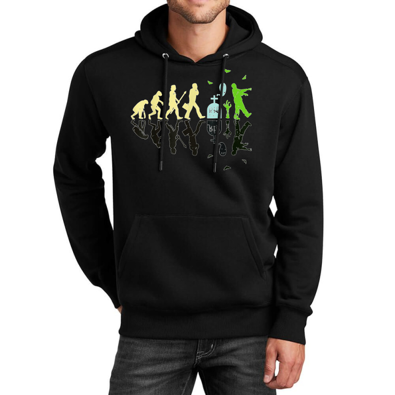 Zombie Evolution Funny Halloween Costume Men Women Unisex Hoodie | Artistshot