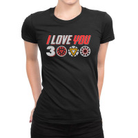 I Love You 3000 Ladies Fitted T-shirt | Artistshot