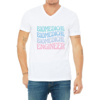 Biomedical Engineering Bme Long Sleeve T Shirt V-neck Tee | Artistshot