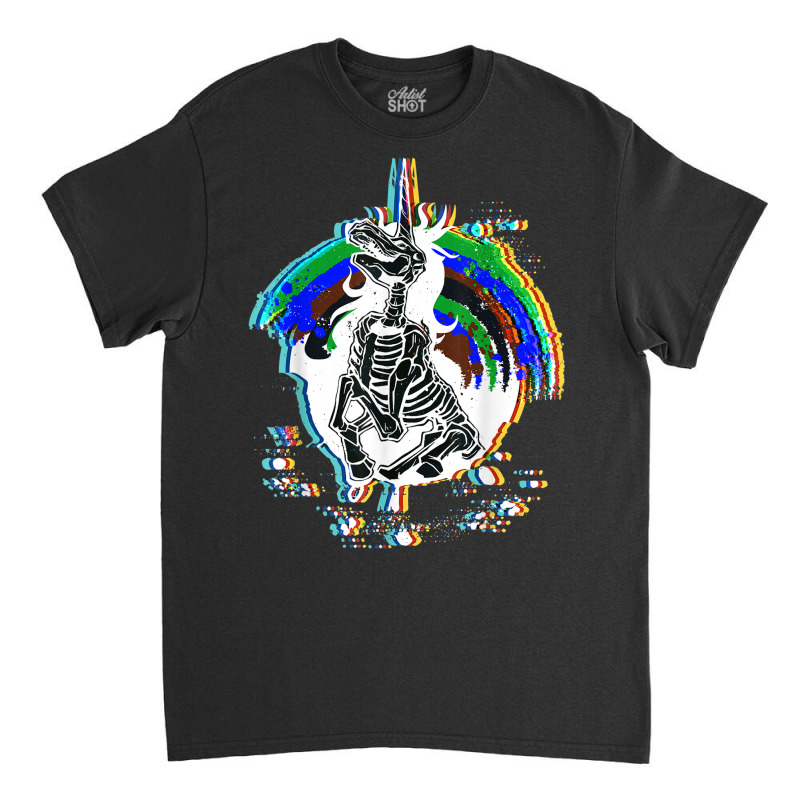 Lightning Unicorn Strike Classic T-shirt by Stunner | Artistshot