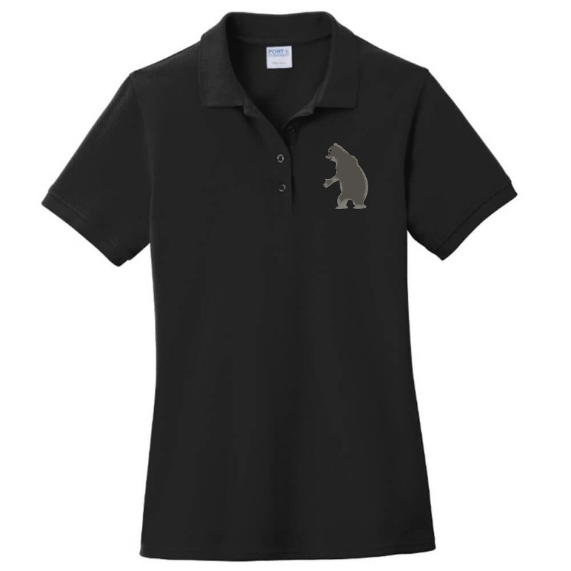 Eating Bear Cartoon Animals Causes Pandemics T-shirts Collection With  Ladies Polo Shirt | Artistshot