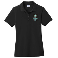 Carl Sagan Quote Cosmos Ladies Polo Shirt | Artistshot