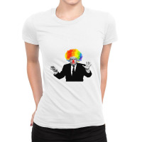 Boris Johnson Clown Ladies Fitted T-shirt | Artistshot