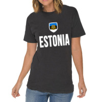 Estonia T Shirt Estonian Flag Eesti Souvenir Love Gift Vintage T-shirt | Artistshot