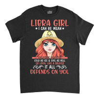 Libra Girl Sweet Candy Cold Ice Evil As Hell Loyal Soldier Classic T-shirt | Artistshot