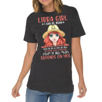 Libra Girl Sweet Candy Cold Ice Evil As Hell Loyal Soldier Vintage T-shirt | Artistshot