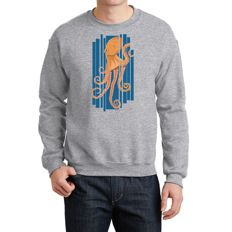 Octopus Illustration T Shirt Crewneck Sweatshirt | Artistshot