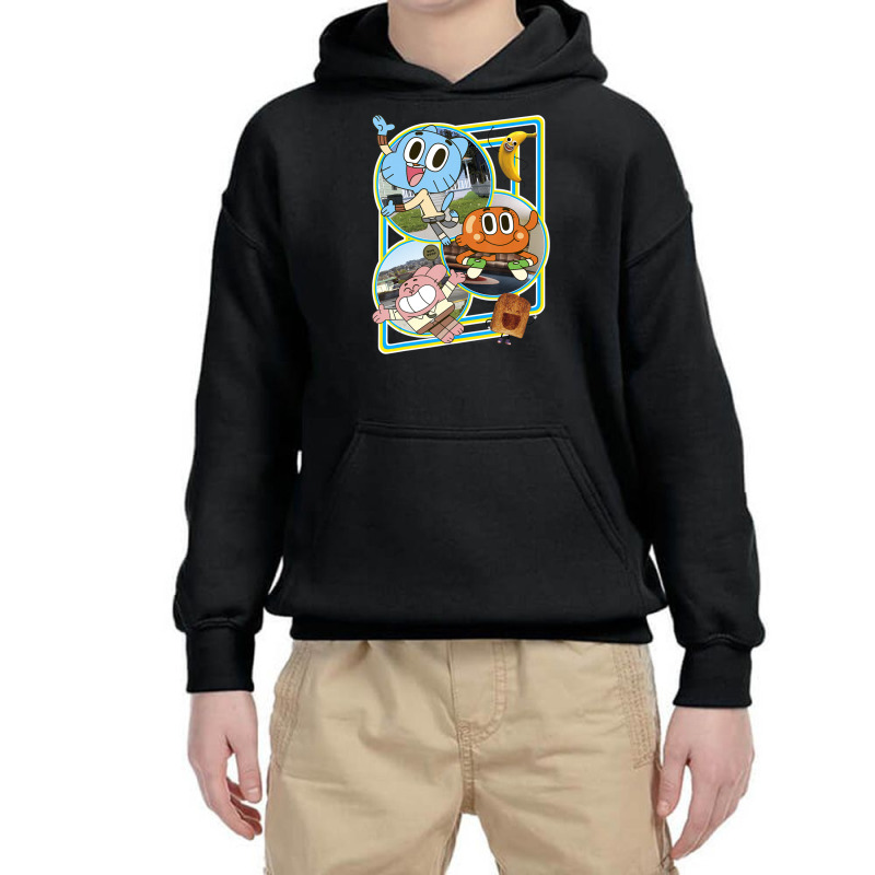 Cn The Amazing World Of Gumball The Boys Youth Hoodie by Kanmopsuk45 | Artistshot