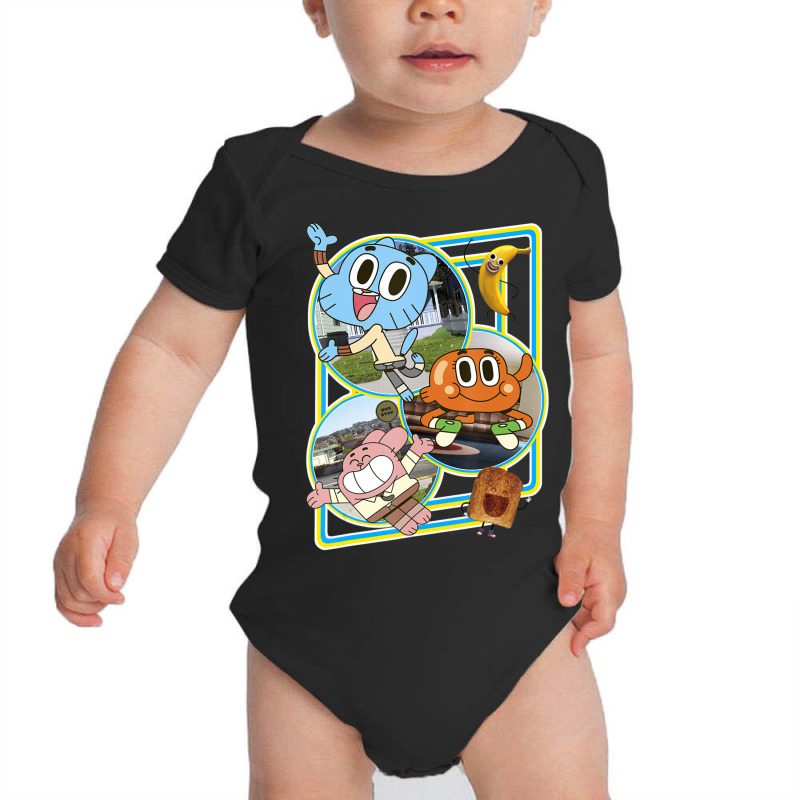 Cn The Amazing World Of Gumball The Boys Baby Bodysuit by Kanmopsuk45 | Artistshot