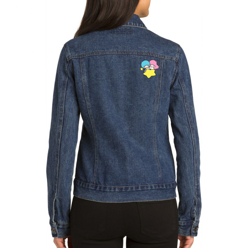 Little Twin Stars Dream Galaxy Pocket Ladies Denim Jacket by Kandurip541 | Artistshot