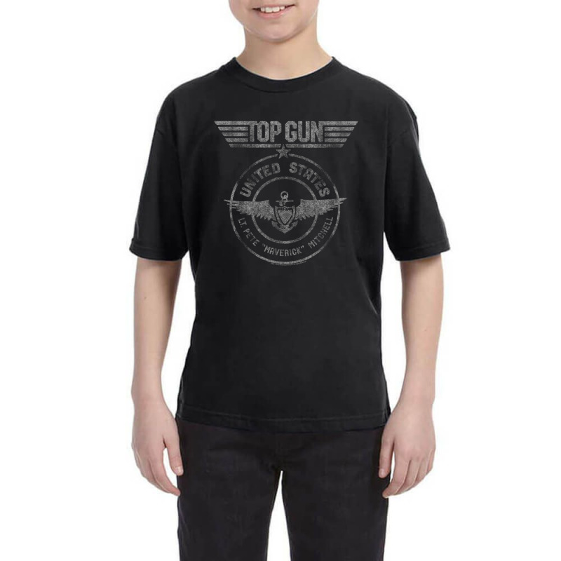 Top Gun Lt. Pete Mitchell Seal Youth Tee by Kuwannin528 | Artistshot