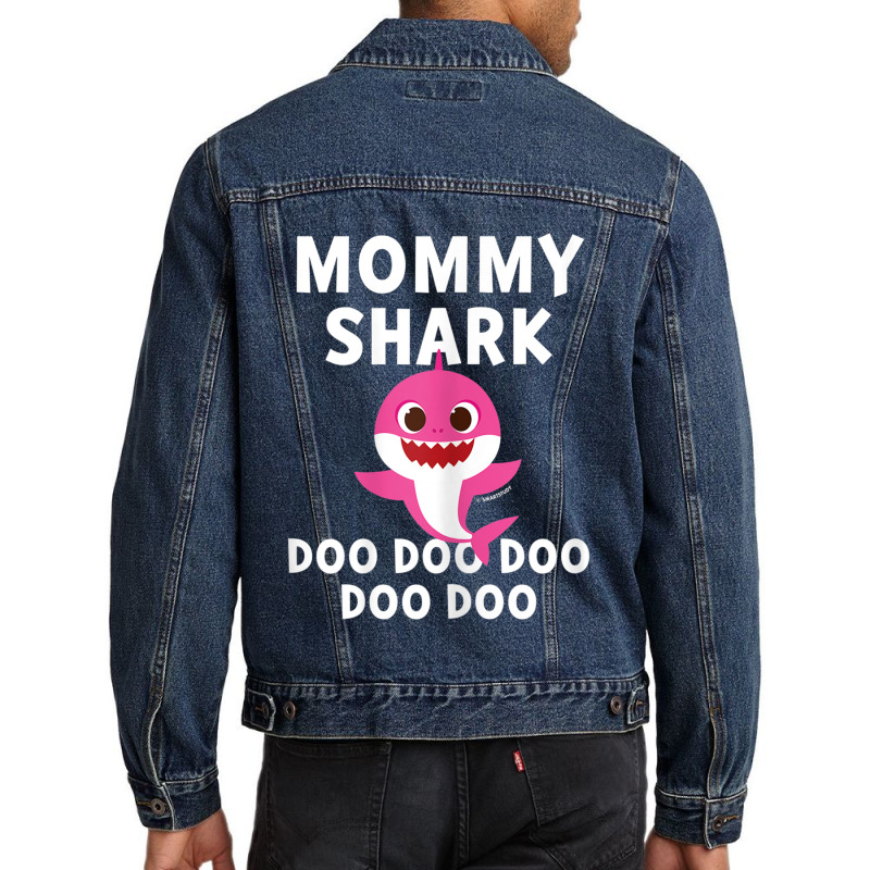 Womens Pinkfong Mommy Shark Official Men Denim Jacket | Artistshot