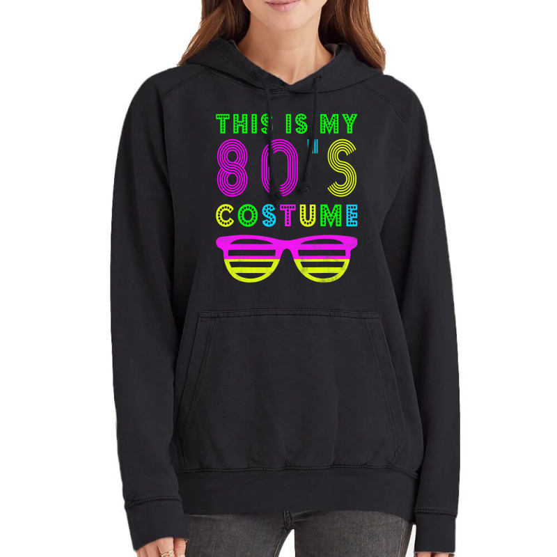 This Is My 80s Costume  80's Party Vintage Hoodie | Artistshot