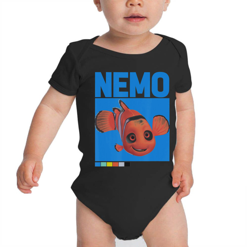 Finding Nemo Color Code Nemo Baby Bodysuit | Artistshot