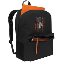 Native American Pride Flag Feather Backpack | Artistshot