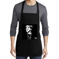 Fly God B_amp_w Medium-length Apron | Artistshot