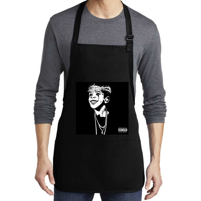 Fly God B_amp_w Medium-length Apron | Artistshot