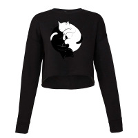 Eternal Cat Love Cropped Sweater | Artistshot