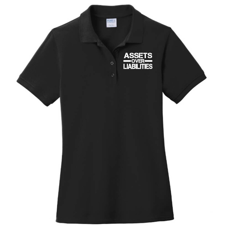 Assets Over Liabilities Men's Pullover Hoodie Ladies Polo Shirt by cm-arts | Artistshot