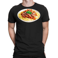 Spaghetti Bolognese Meatball Costume Last Minute Halloween T-shirt | Artistshot