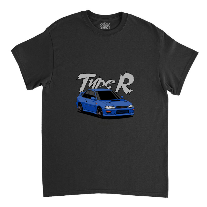 Impreza Type R (blue) Classic T-shirt by RobertDoss | Artistshot