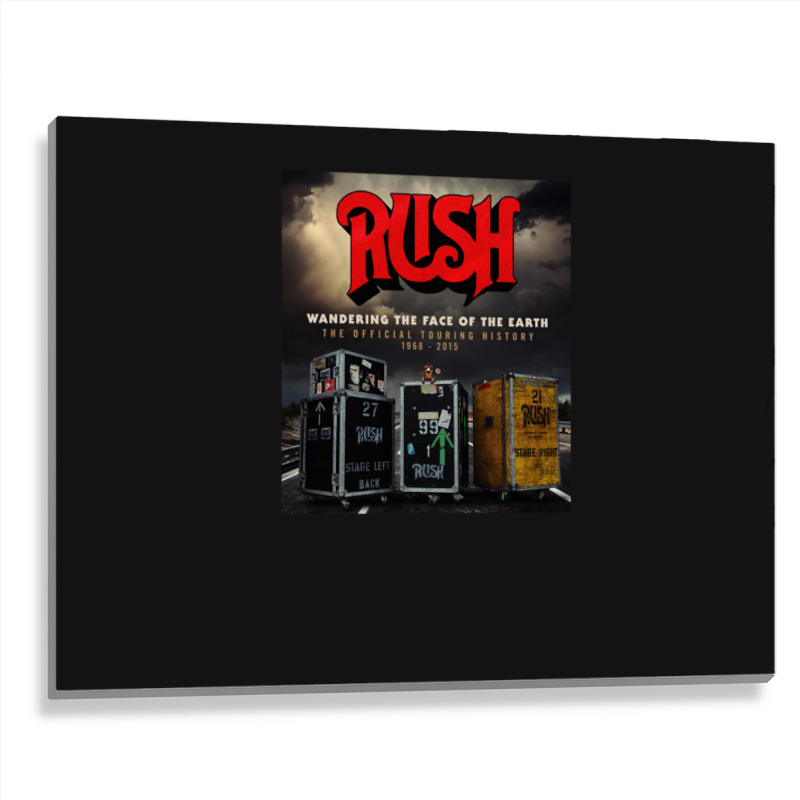 Rush' Wandering The Of The Earth Metal Print Horizontal | Artistshot