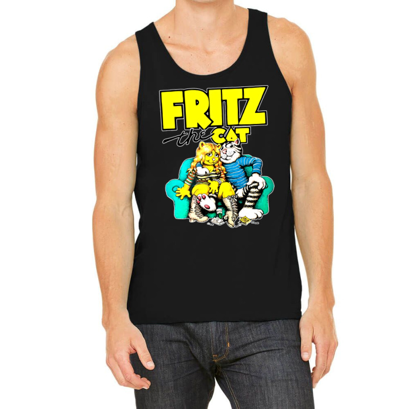 Fritz-the-cat-retro-adult-cartoon-fan- Tank Top by KennethSteele | Artistshot