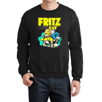 Fritz-the-cat-retro-adult-cartoon-fan- Crewneck Sweatshirt | Artistshot