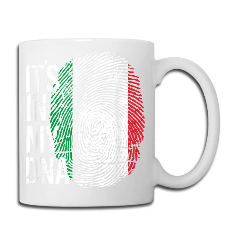 Italian Pride Fingerprint - It_s In My Dna Italy Flag Coffee Mug by JamesPlyler | Artistshot