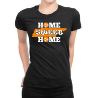 Home Sweet Home Tennessee  Orange State Flag White Tee Ladies Fitted T-shirt | Artistshot