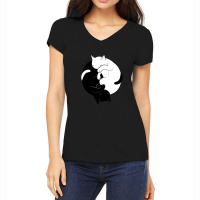 Eternal Cat Love 1 Women's V-neck T-shirt | Artistshot