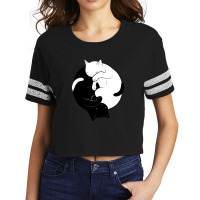 Eternal Cat Love 1 Scorecard Crop Tee | Artistshot