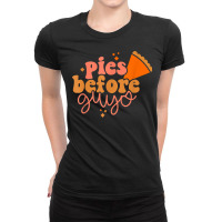 Funny Thanksgiving Pies Before Guys For Women And Girls Ladies Fitted T-shirt | Artistshot