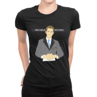 Fake News Anchor Man Breaking News Edition T Shirt Ladies Fitted T-shirt | Artistshot