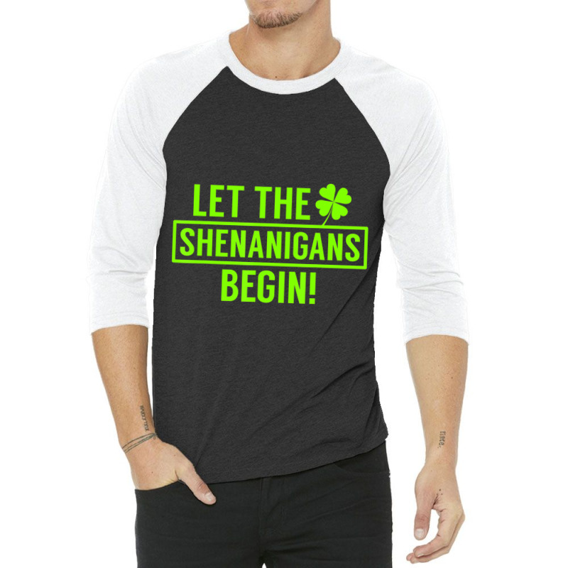 Saint Patricks Shenanigans 3/4 Sleeve Shirt by Koyanho62 | Artistshot