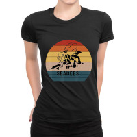 Original Navy Seabees Retro Naval Proud Seabee Vintage Ladies Fitted T-shirt | Artistshot