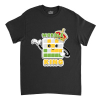 Wordle King Daily Word Game Wordle Kawaii Classic T-shirt | Artistshot