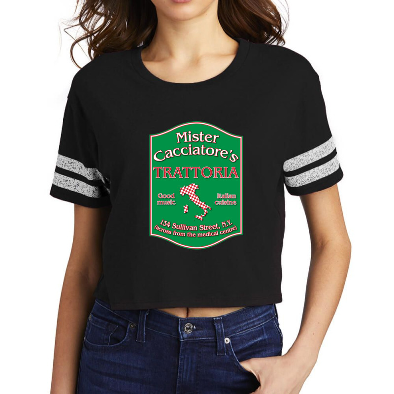 Mister Cacciatore's Scorecard Crop Tee by cm-arts | Artistshot