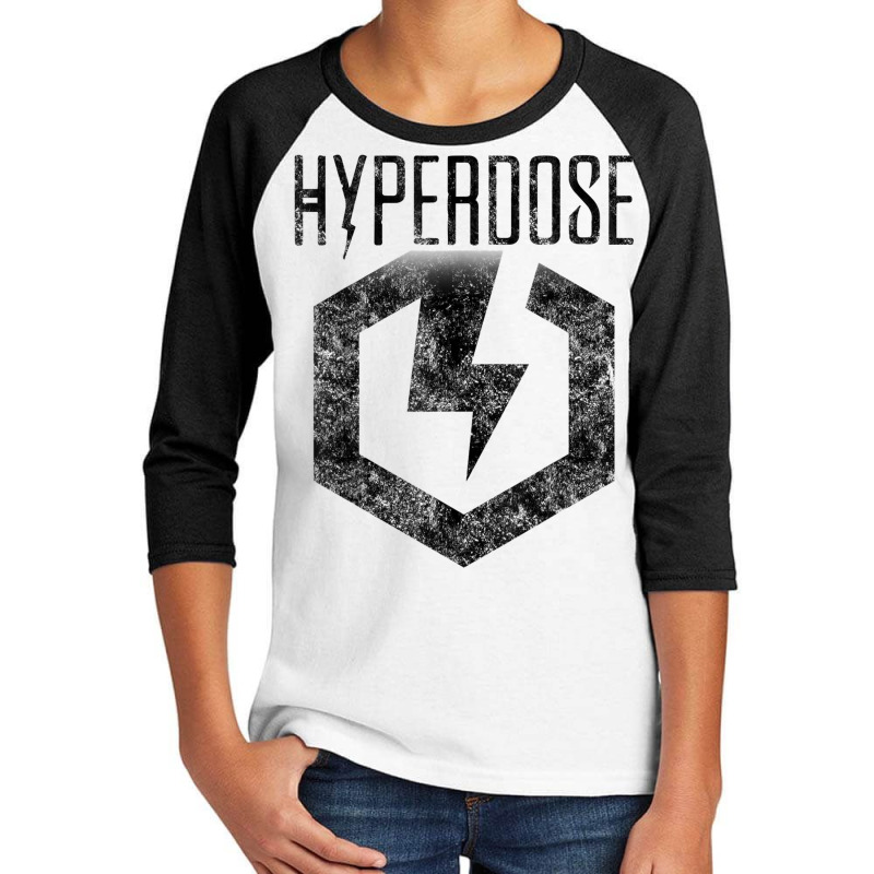 Hyperdose Lightning Bolt Impact Ep Release Tee Inverted Youth 3/4 Sleeve by cm-arts | Artistshot